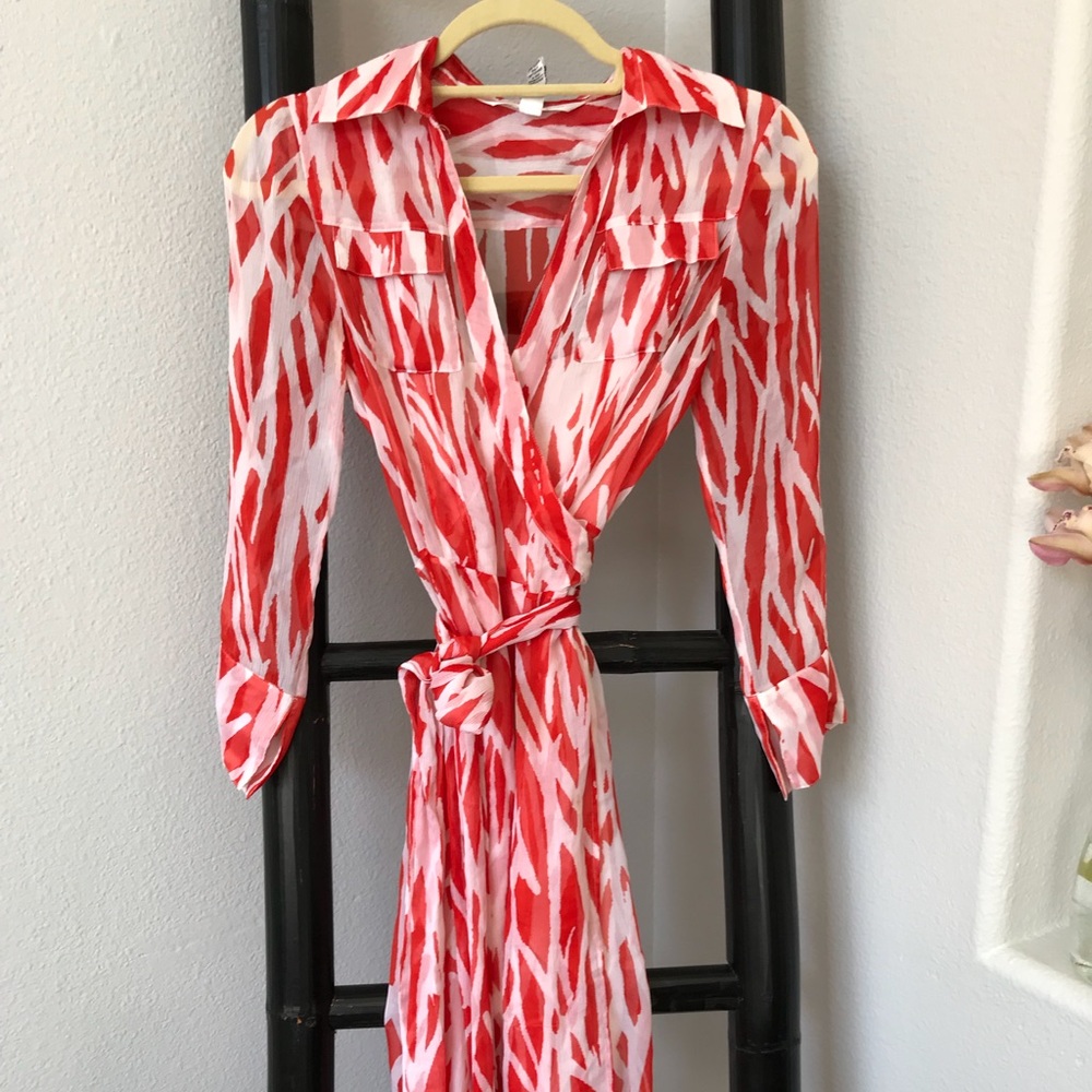 Diane von furstenberg wrap dress